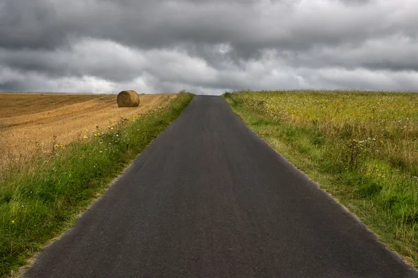 Straight road ahead — Stock Photo, Image