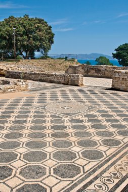 Empuries Roman ruins, Costa Brava (Spain) clipart