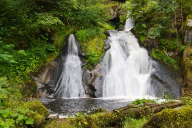 The Triberg waterfalls in the Black Forest, Germany clipart