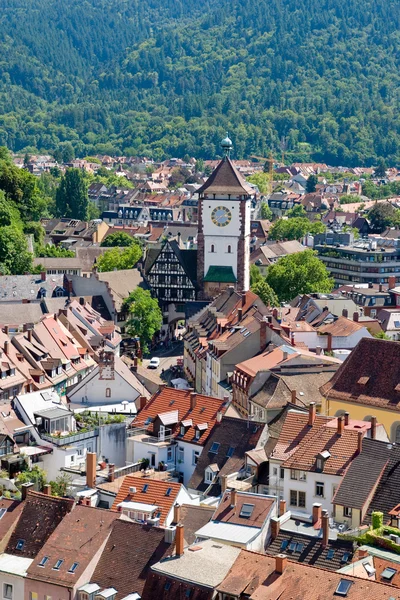 Вид на місто Фрайбург Бадена, Німеччина — стокове фото