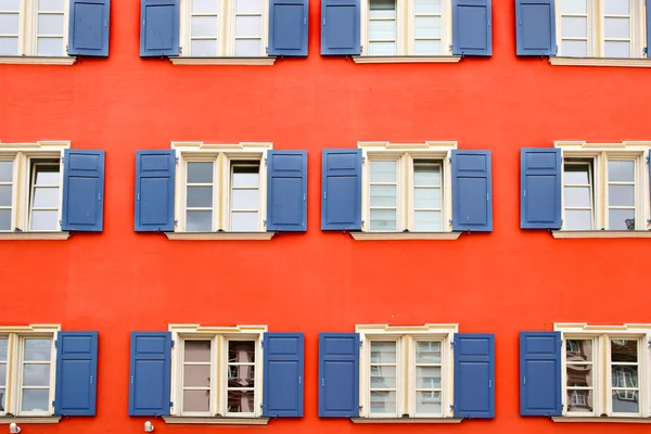 stock image Colored windows pattern in Germany