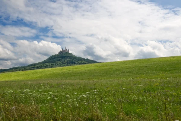 Hohenzollern-kastély, a Fekete-erdő, Németország — Stock Fotó