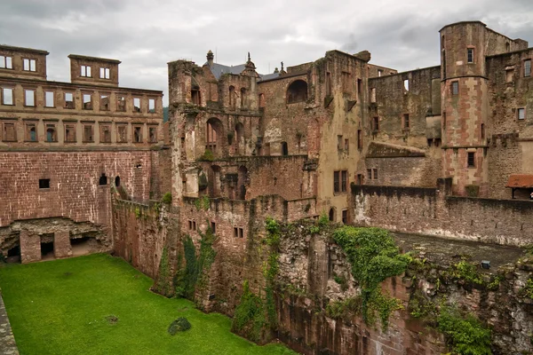 View of Heidelberg Castle from the inside — Stock Photo, Image