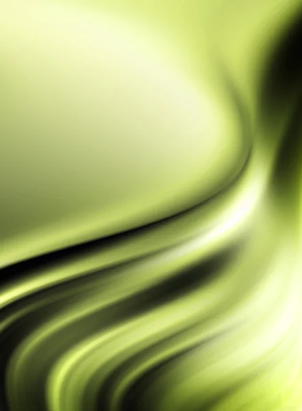 Yeşil dalgalar — Stok fotoğraf