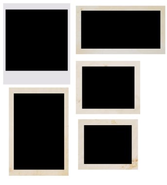 Photo frames clipart