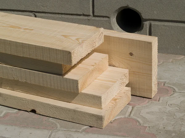 Fából készült gerendák — Stock Fotó