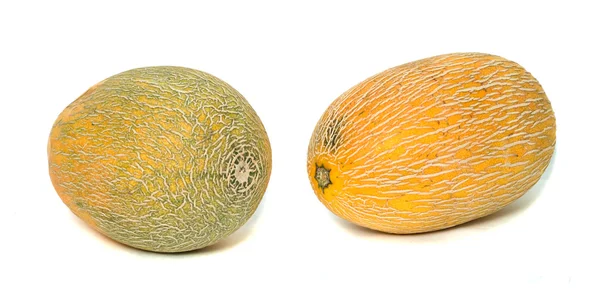 Dwa melony — Zdjęcie stockowe