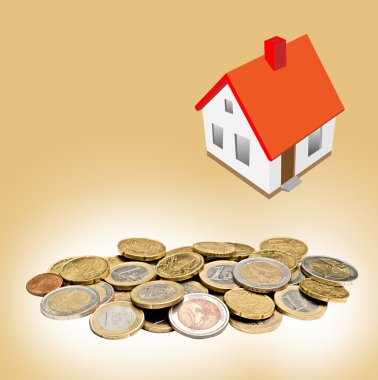 House and money clipart