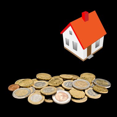 House and money clipart