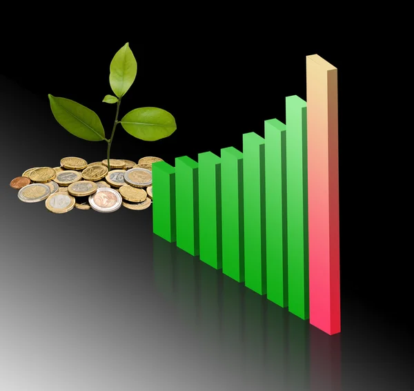 Utveckling av grön ekonomi — Stockfoto