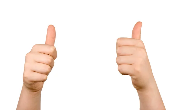 Approval gesture — Stock Photo, Image