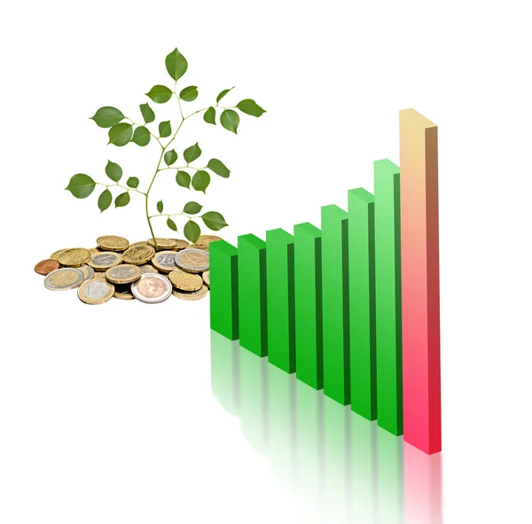 Utveckling av grön ekonomi — Stockfoto