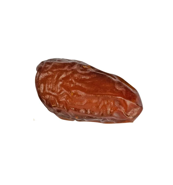Dried date isolated on white background — Stock Photo, Image