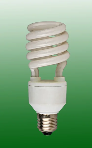 Una lámpara de bajo consumo — Foto de Stock