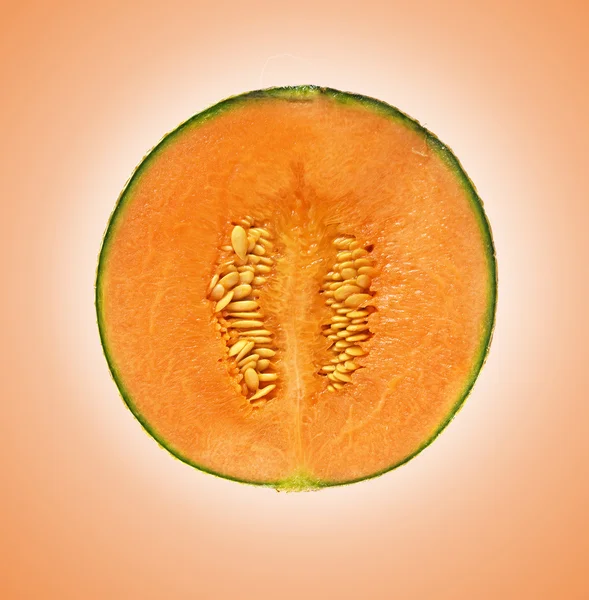 Sekcja melon — Zdjęcie stockowe
