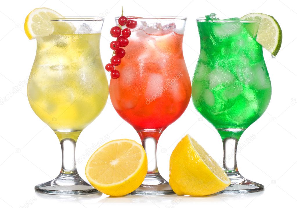 Alcohol Cocktails — Stock Photo © Nitrub #3810644