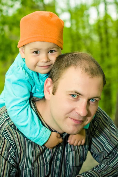 Padre con hija —  Fotos de Stock