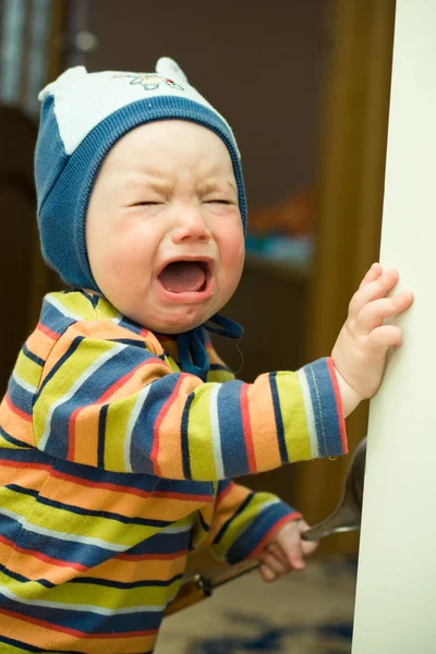 Malé dítě pláče — Stock fotografie