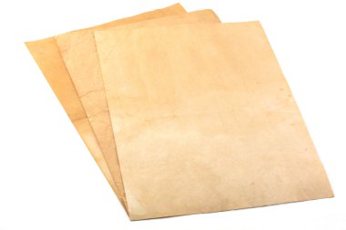 Eski kağıt sayfaları