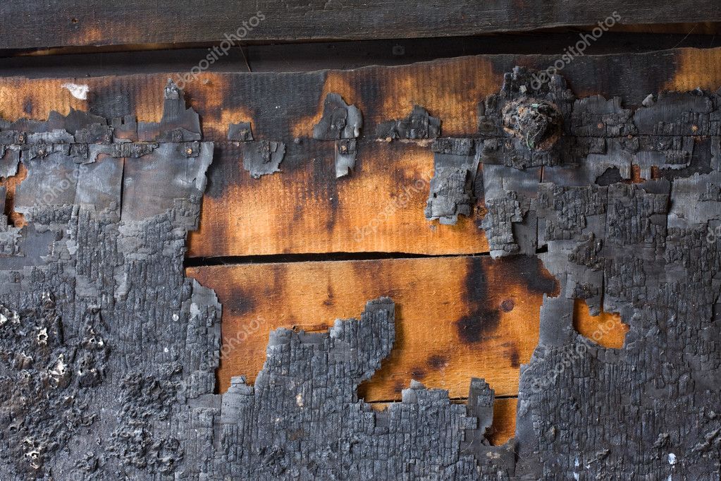 Burnt wood — Stock Photo © ababaka 2783943