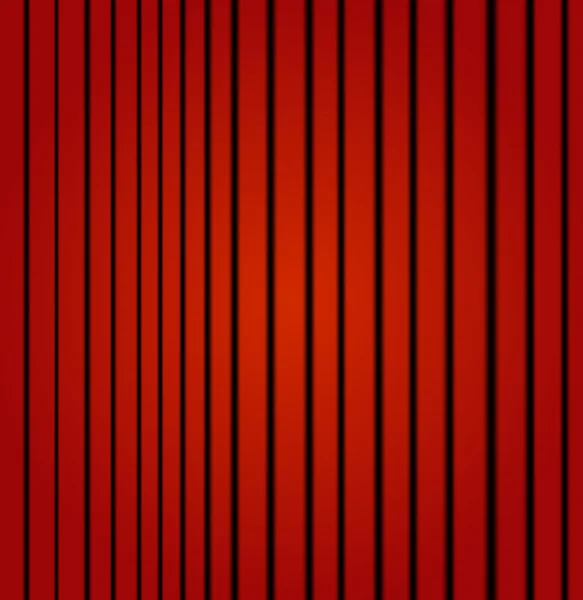 Roter Vorhang — Stockvektor