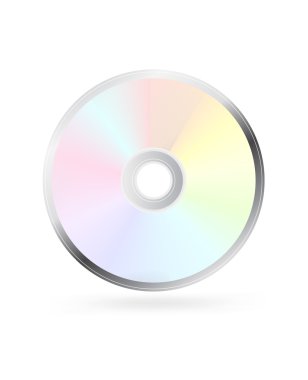 CD or DVD disc clipart