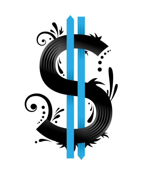 Долар символ — стоковий вектор