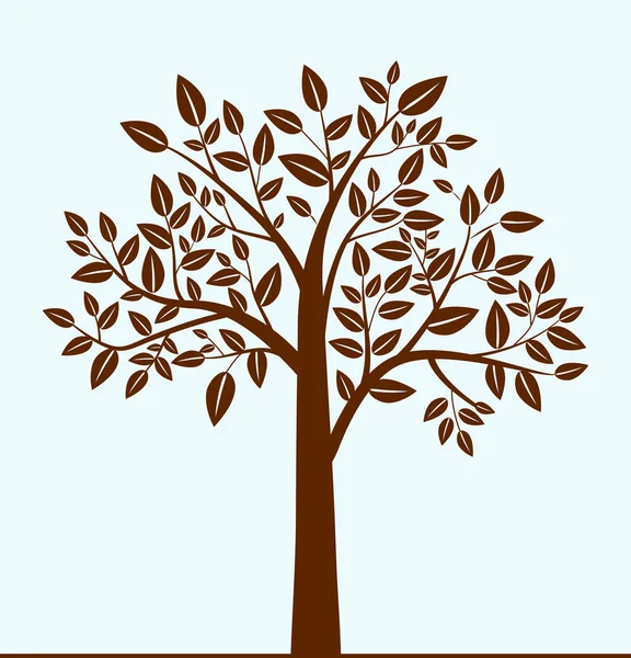 Abstrakter Baum — Stockvektor