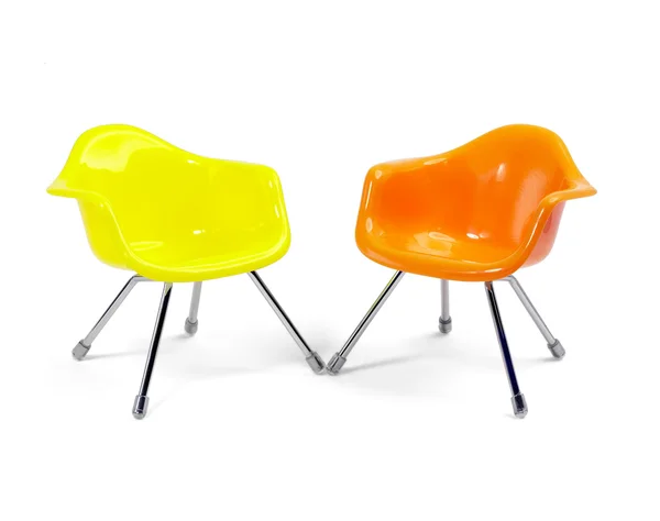 Plastic stoel — Stockfoto