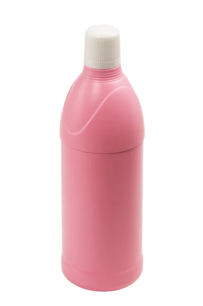 Gefärbte Plastikflasche — Stockfoto