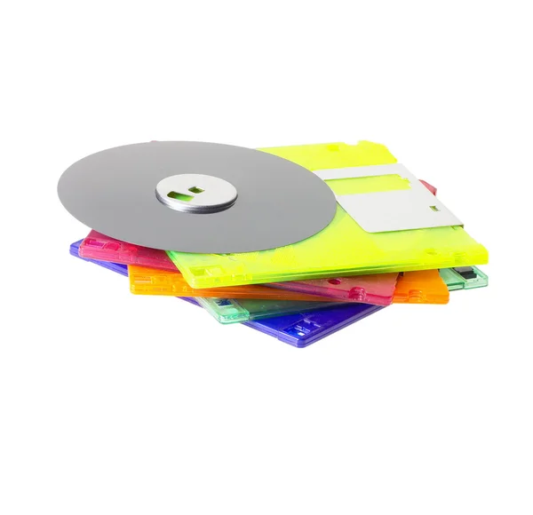 Coulorfull floppy disk — Stock Photo, Image