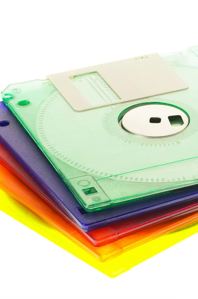 Coulorfull floppy disk — Stock Photo, Image