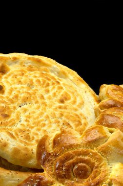 Uzbek bread clipart