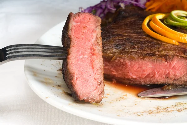 Marha ribeye steak — Stock Fotó