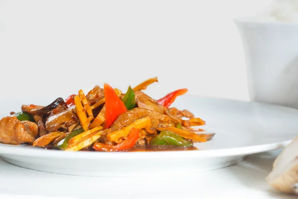 Chinese beef and vegetables — Stock Photo, Image