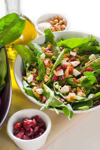 stock image Spinach salad