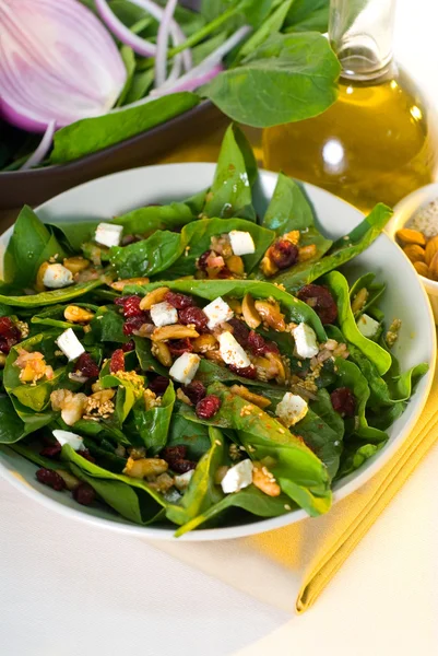 stock image Spinach salad