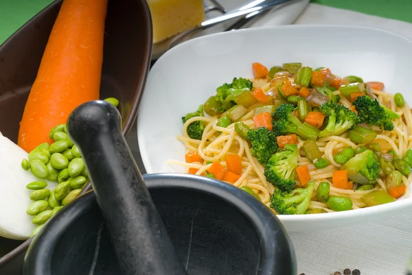 stock image Vegetable pasta