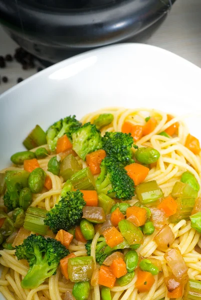 Vegetabiliska pasta — Stockfoto