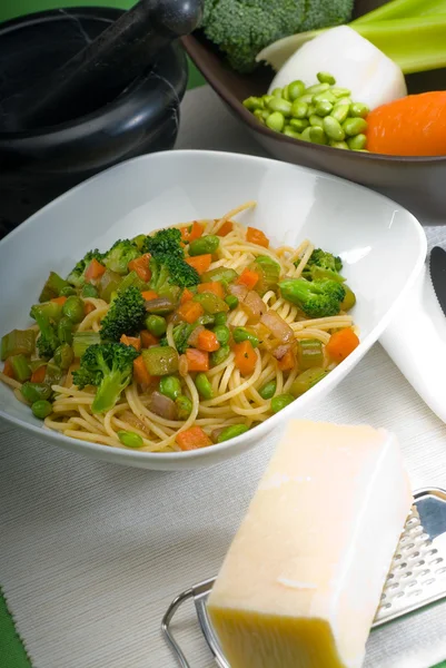 Vegetable pasta — Stock Photo, Image