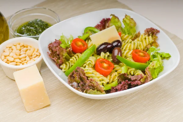 stock image Italian fusilli pasta salad