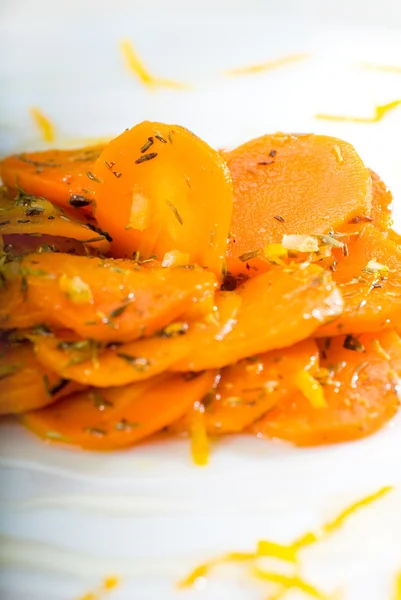 Zanahorias glaseadas con miel — Foto de Stock