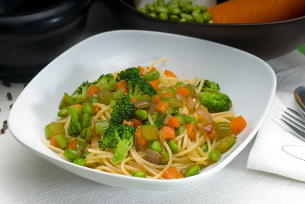 stock image Vegetable pasta