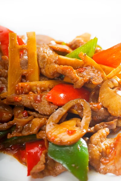 Chinese beef and vegetables — Stock Photo, Image