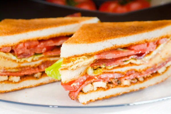 Club-Sandwich — Stockfoto