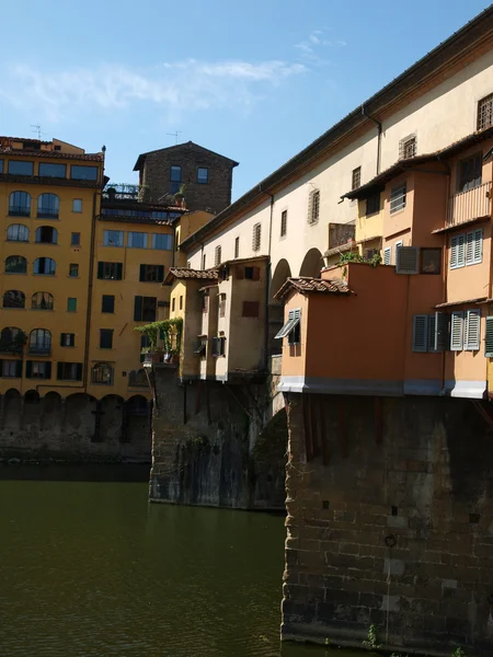 Floransa - ponte Vecchio görünümü — Stok fotoğraf
