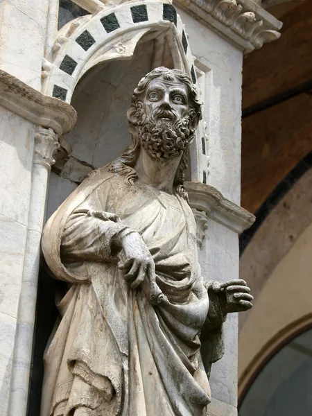 Siena - minunat decorat Capella di Piazza — Fotografie, imagine de stoc