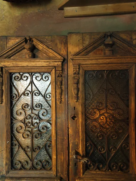 Puerta de madera vieja . — Foto de Stock
