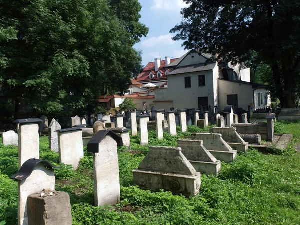 Remuh mezarlığı Krakow, Polonya, — Stok fotoğraf