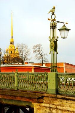 A symbol of St. Petersburg clipart
